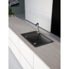 Kuchyňský dřez Schock Formhaus D-100LS Asphalt, spodní montáž