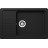 Kuchyňský dřez Schock Formhaus D-100LS Onyx, horní montáž