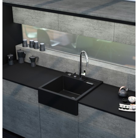 Kuchyňský dřez Schock Kallio M-100 Twilight, horní montáž