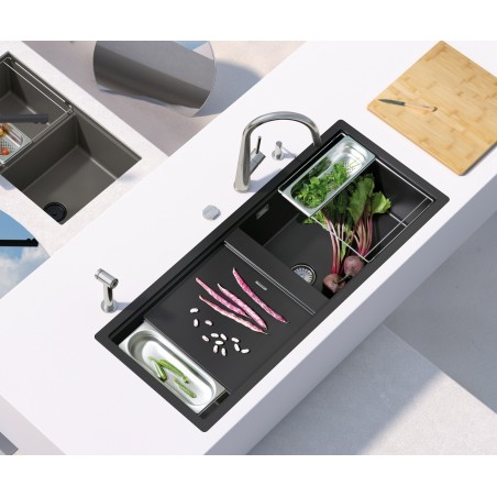 Kuchyňský dřez Schock Prepstation D-150 Day, spodní montáž