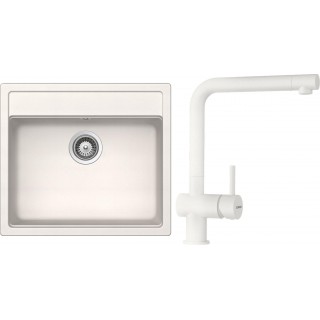 Set Schock S10-1 (dřez Mono N-100 Polaris + baterie Epos Polaris)