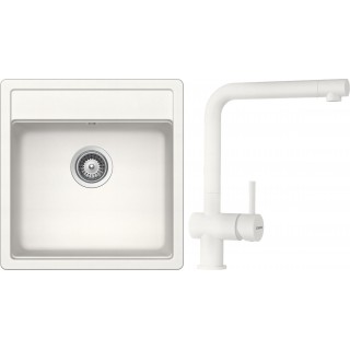 Set Schock S11-1 (dřez Mono N-100S Polaris + baterie Epos Polaris)