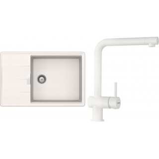 Set Schock S14-1 (dřez Tia D-100LS Polaris + baterie Epos Polaris)