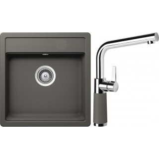 Set Schock S11-6 (dřez Mono N-100S Silverstone + baterie SC-540 Silverstone)