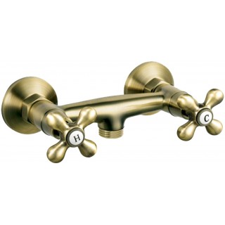 Sprchová baterie Ferro Antica BAI7BR, bez příslušenství, Bronz