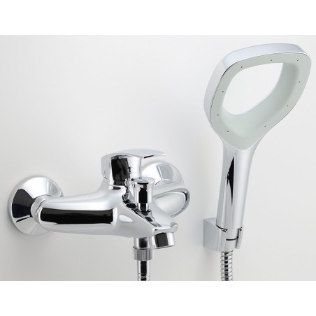Vanová baterie Metalia 57 57020.0E, s příslušenstvím, Chrom Vanová baterie Metalia 57 57020.0E, s příslušenstvím, Chrom