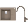 Set Franke G270KA (dřez CNG 611-62 TL/2 Kašmír, levý + baterie FC 6018.424 LINA Kašmír)