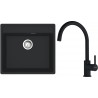 Set Franke G274MČ (dřez MRG 610-52 RTL Matná černá + baterie FC 6018.901 LINA Matná černá)