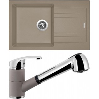 Set Sinks (dřez Linea 780 Truffle 54 + baterie Legenda S Truffle 54)