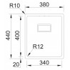 Kuchyňský dřez Sinks Box 380 FI 1,0 mm