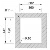 Kuchyňský dřez Sinks Box 380 FI 1,0 mm