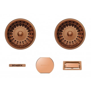 Části dřezu v provedení Měď, Schock 400053COP