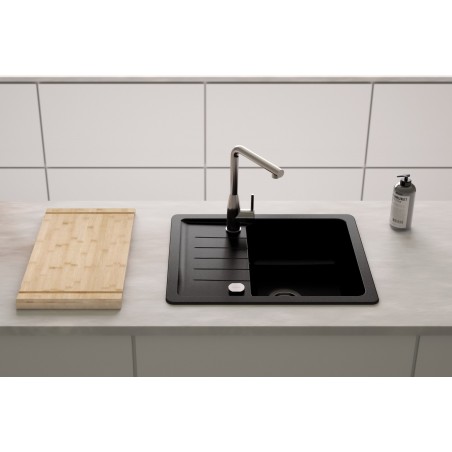 Části dřezu v provedení Gunmetal, Schock 400077GUM Části dřezu v provedení Gunmetal, Schock 400077GUM