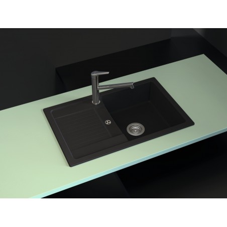 Kuchyňský dřez Schock Lima D-100S Asphalt, spodní montáž