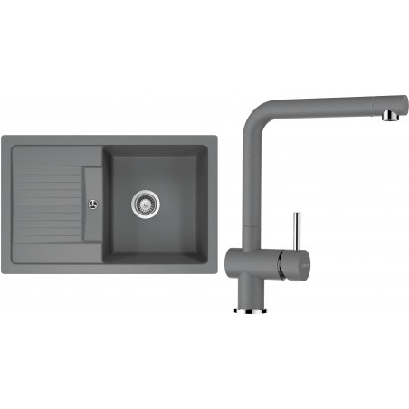 Set Schock S30-3 (dřez Lima D-100S Croma + baterie Epos Croma)
