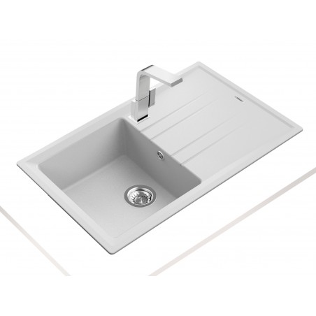 Kuchyňský dřez Teka Stone 50 S-TG Bílá