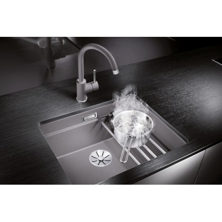 Kuchyňský dřez Blanco Etagon 500-U Kávová, bez příslušenství, s pojezdy