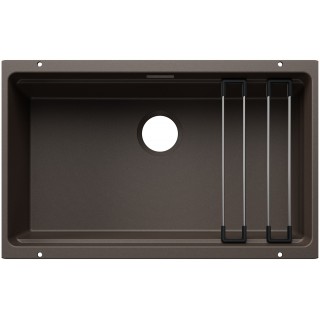 Kuchyňský dřez Blanco Etagon 700-U Kávová, bez příslušenství, s pojezdy