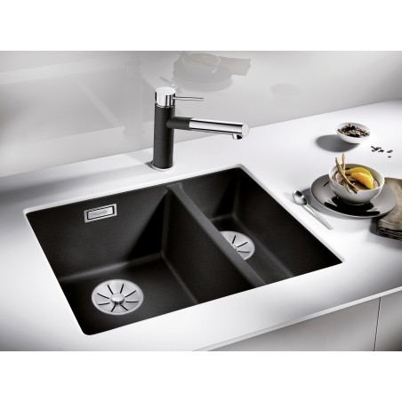 Kuchyňský dřez Blanco Subline 340/160-U Bílá soft, levý, bez příslušenství