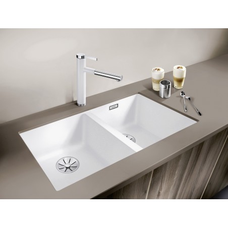 Kuchyňský dřez Blanco Subline 350/350-U Tartufo, bez příslušenství