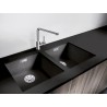 Kuchyňský dřez Blanco Subline 400-U Šedá vulkán, bez příslušenství