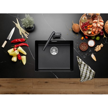 Kuchyňský dřez Blanco Subline 500-U Kávová, bez příslušenství