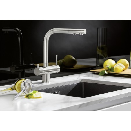 Kuchyňská baterie Blanco FONTAS II Filter Dark Steel