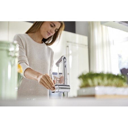 Kuchyňská baterie Blanco Linus-S Satin Platinum