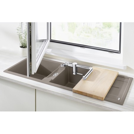 Kuchyňská baterie Blanco Linus-S-F Černá matná