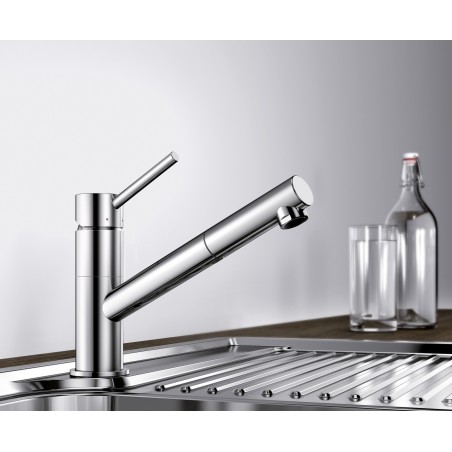 Kuchyňská baterie Blanco Kano-S Chrom, beztlaková