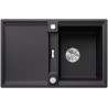 Kuchyňský dřez Blanco Adira 45 S Černá, s mřížkou