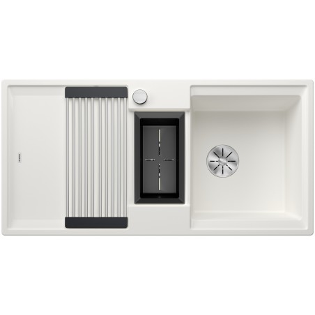 Kuchyňský dřez Blanco Adira 6 S Bílá, s mřížkou a miskou
