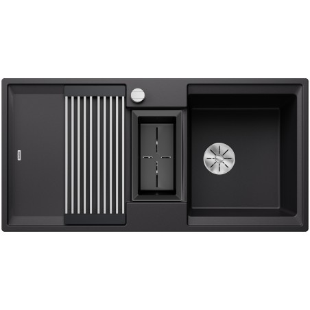 Kuchyňský dřez Blanco Adira 6 S Černá, s mřížkou a miskou