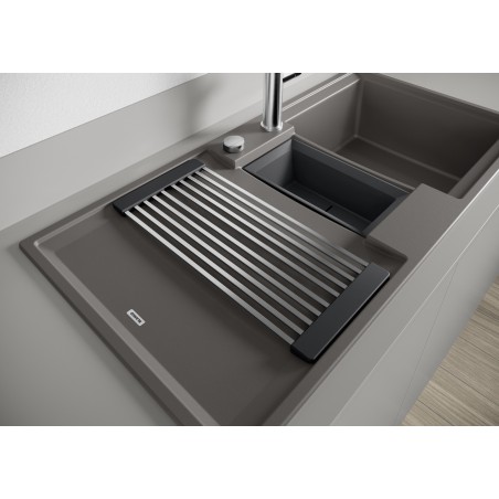 Kuchyňský dřez Blanco Adira 6 S Kávová, s mřížkou a miskou