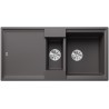 Kuchyňský dřez Blanco Adira 6 S Šedá skála, s mřížkou a miskou