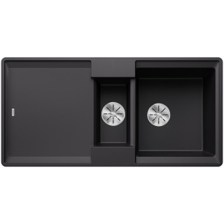 Kuchyňský dřez Blanco Adira 6 S-F Černá, s mřížkou