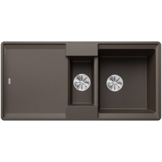Kuchyňský dřez Blanco Adira 6 S-F Kávová, s mřížkou