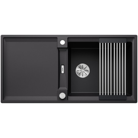 Kuchyňský dřez Blanco Adira XL 6 S Černá, s mřížkou