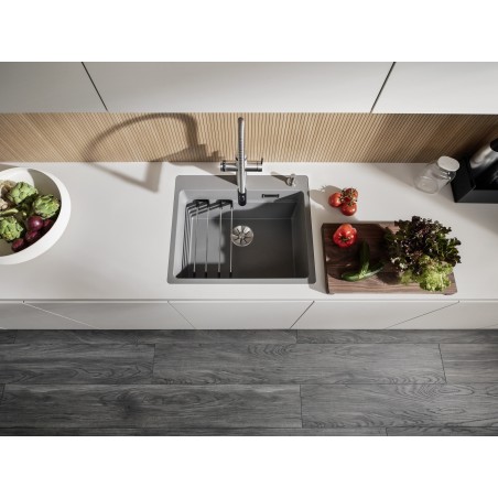 Kuchyňský dřez Blanco Etagon 6-F Antracit, s pojezdy