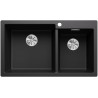 Kuchyňský dřez Blanco Pleon 9 Antracit, levý