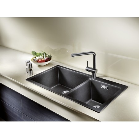 Kuchyňský dřez Blanco Pleon 9 Bílá, levý