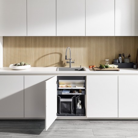 Organizační zásuvka Blanco Flat Drawer 60 H, pro otočná dvířka Organizační zásuvka Blanco Flat Drawer 60 H, pro otočná dvířka