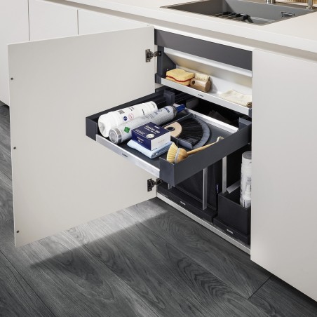 Organizační zásuvka Blanco Flat Drawer 60 H, pro otočná dvířka Organizační zásuvka Blanco Flat Drawer 60 H, pro otočná dvířka