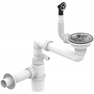 Odtoková souprava Teka 61001403, Helixpro, kulatý přepad