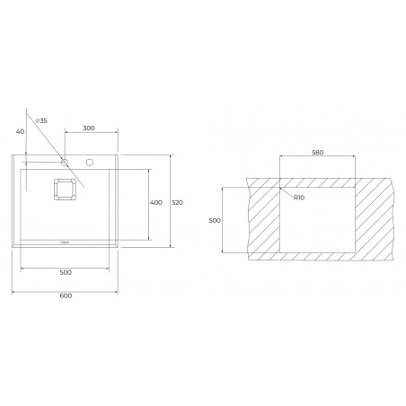 Kuchyňský dřez Teka Diamond RS15 1B ST Šedé sklo/nerez