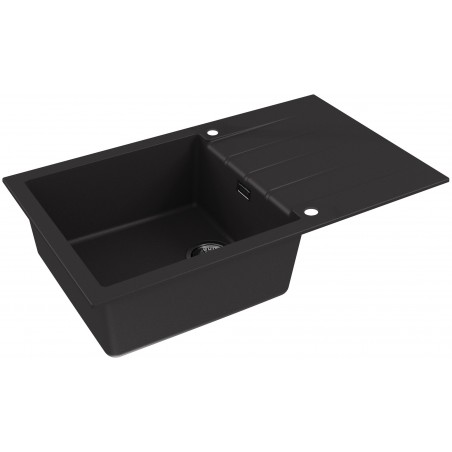 Kuchyňský dřez Alveus Cadit 40 Black Edition Black 91 Kuchyňský dřez Alveus Cadit 40 Black Edition Black 91