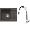 Set Franke G256ŠB (dřez MRG 611-62 Šedá břidlice + baterie FS 3229.031 LINA NEW Chrom)