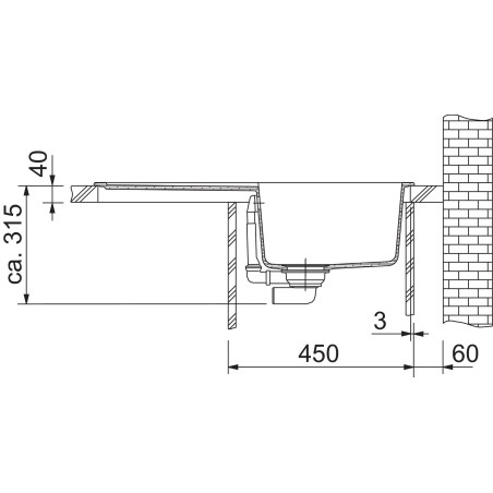 Kuchyňský dřez Franke Maris MRG 611 Bílá-led