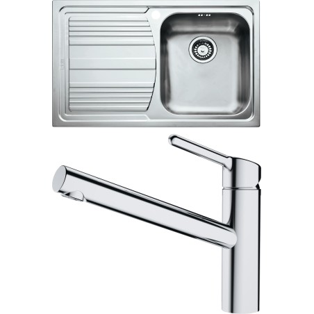Set Franke N86 (dřez LLX 611/7 + baterie FC 3054.031 ORBIT Chrom)