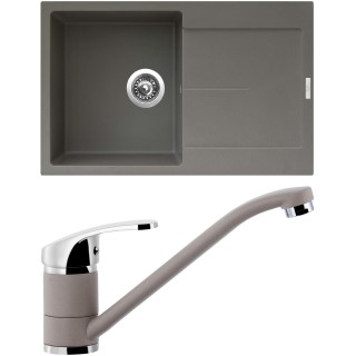 Set Sinks G12154 (dřez Ultima 790 Truffle 54 + baterie Pronto Truffle 54)